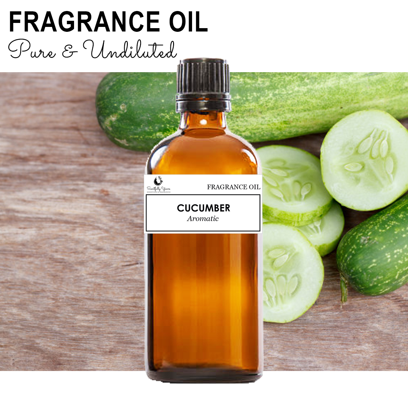 CUCUMBER - Aromatic Fragrance Oil (5ml - 100ml)