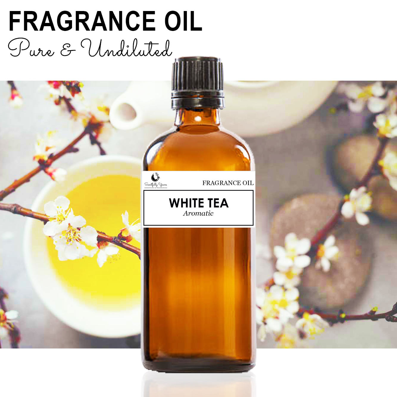 WHITE TEA - Aromatic Fragrance Oil (5ml - 100ml)