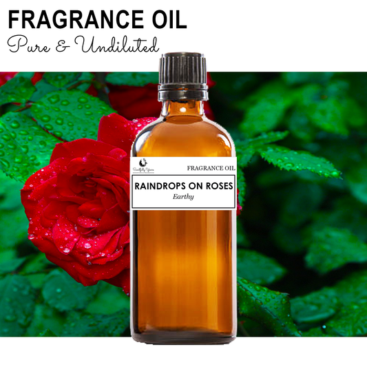 RAINDROPS ON ROSES - Earthy Notes Fragrance Oil (5ml - 100ml)