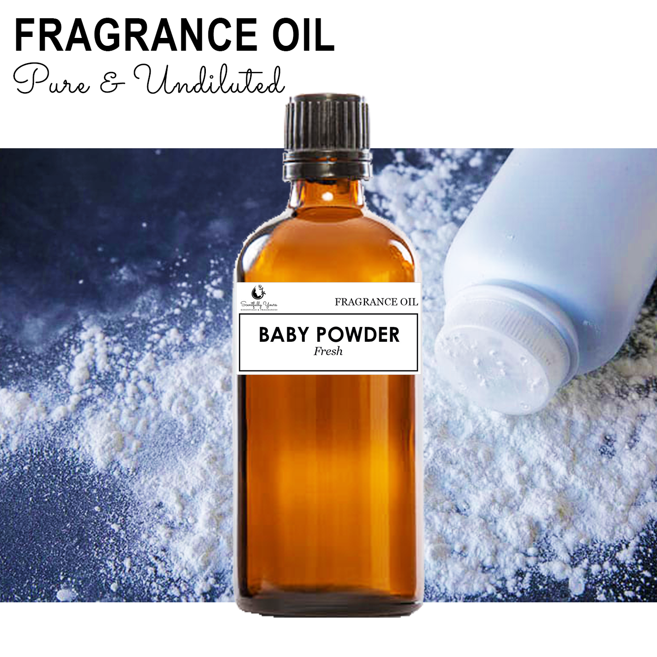 BABY POWDER - Fresh Fragrance Oil (5ml - 100ml)