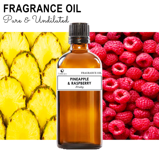 PINEAPPLE & RASPBERRY - Fruity Fragrance Oil (5ml - 100ml)