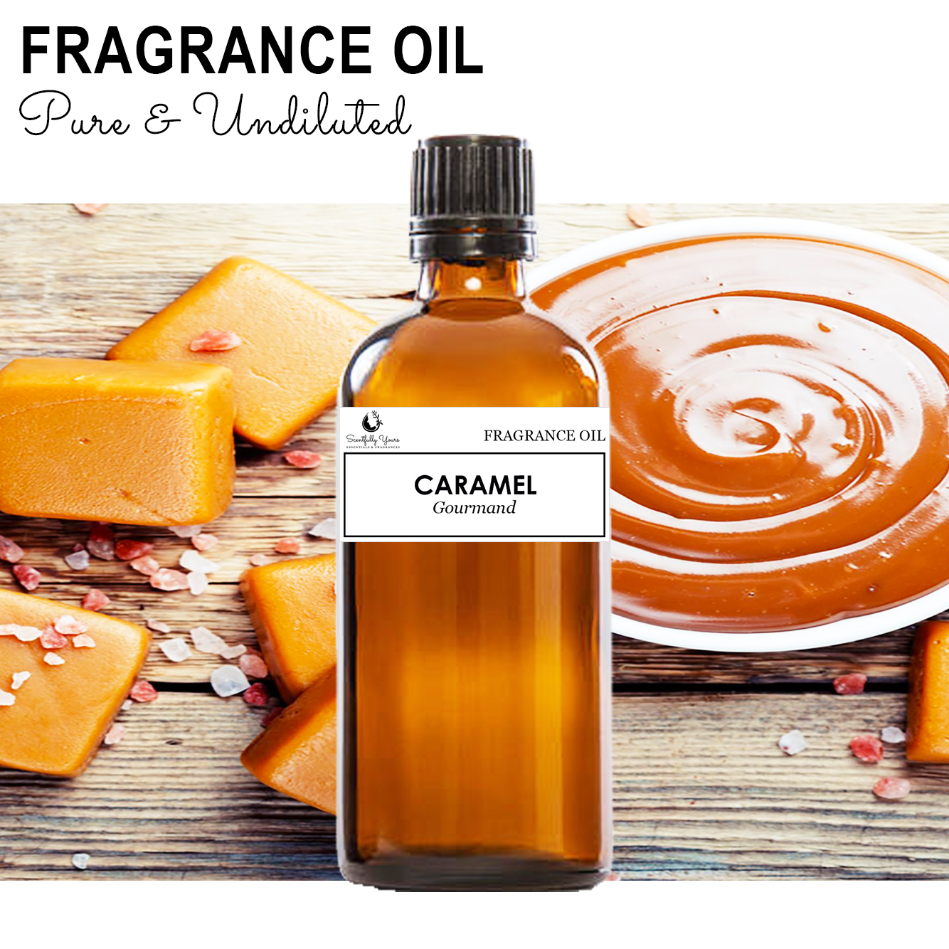 CARAMEL - Gourmand Fragrance Oil (5ml - 100ml)