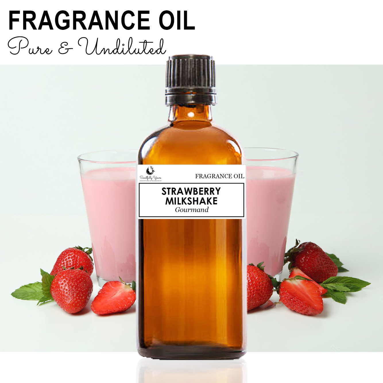 STRAWBERRY MILKSHAKE - Gourmand Fragrance Oil (500ml - 1 Liter)