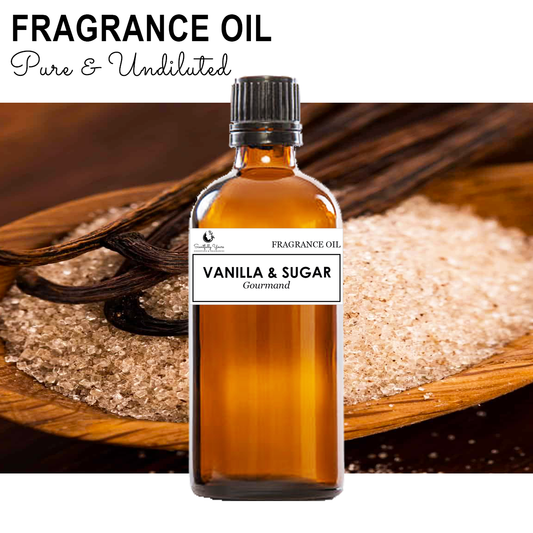 VANILLA & SUGAR - Gourmand Fragrance Oil (500ml - 1 Liter)