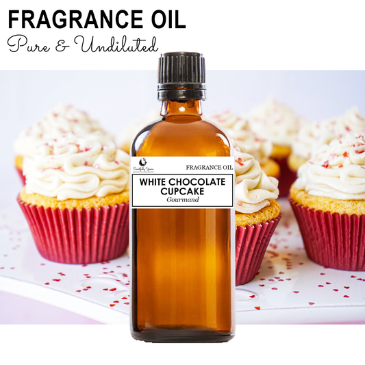 WHITE CHOCOLATE CUPCAKE - Gourmand Fragrance Oil (500ml - 1 Liter)