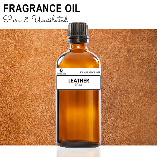 LEATHER - Musk Fragrance Oil (5ml - 100ml)