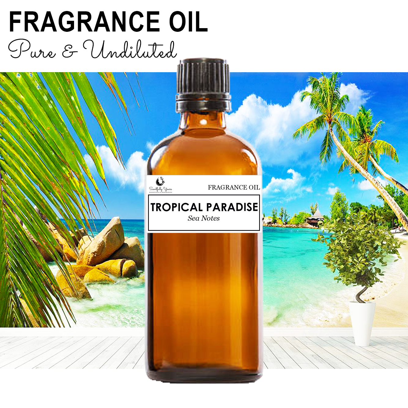 TROPICAL PARADISE - Sea Notes Fragrance Oil (5ml - 100ml)