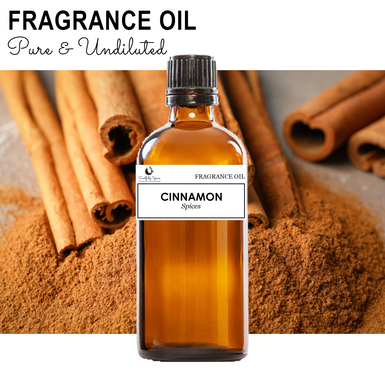 CINNAMON - Spices Fragrance Oil (500ml - 1 Liter)