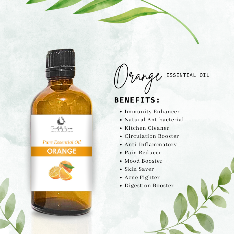 ORANGE Natural Pure Essential Oil (500ml - 1 Liter)