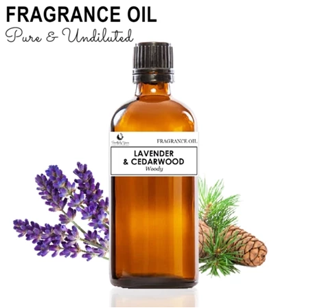 LAVENDER & CEDARWOOD - Woody Fragrance Oil (5ml - 100ml)